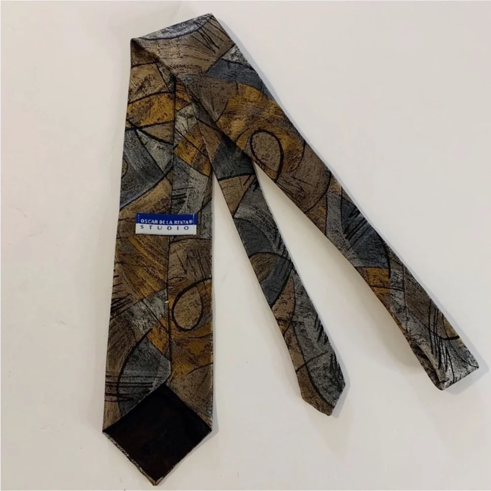 Vintage Oscar de la Renta Studio Tie